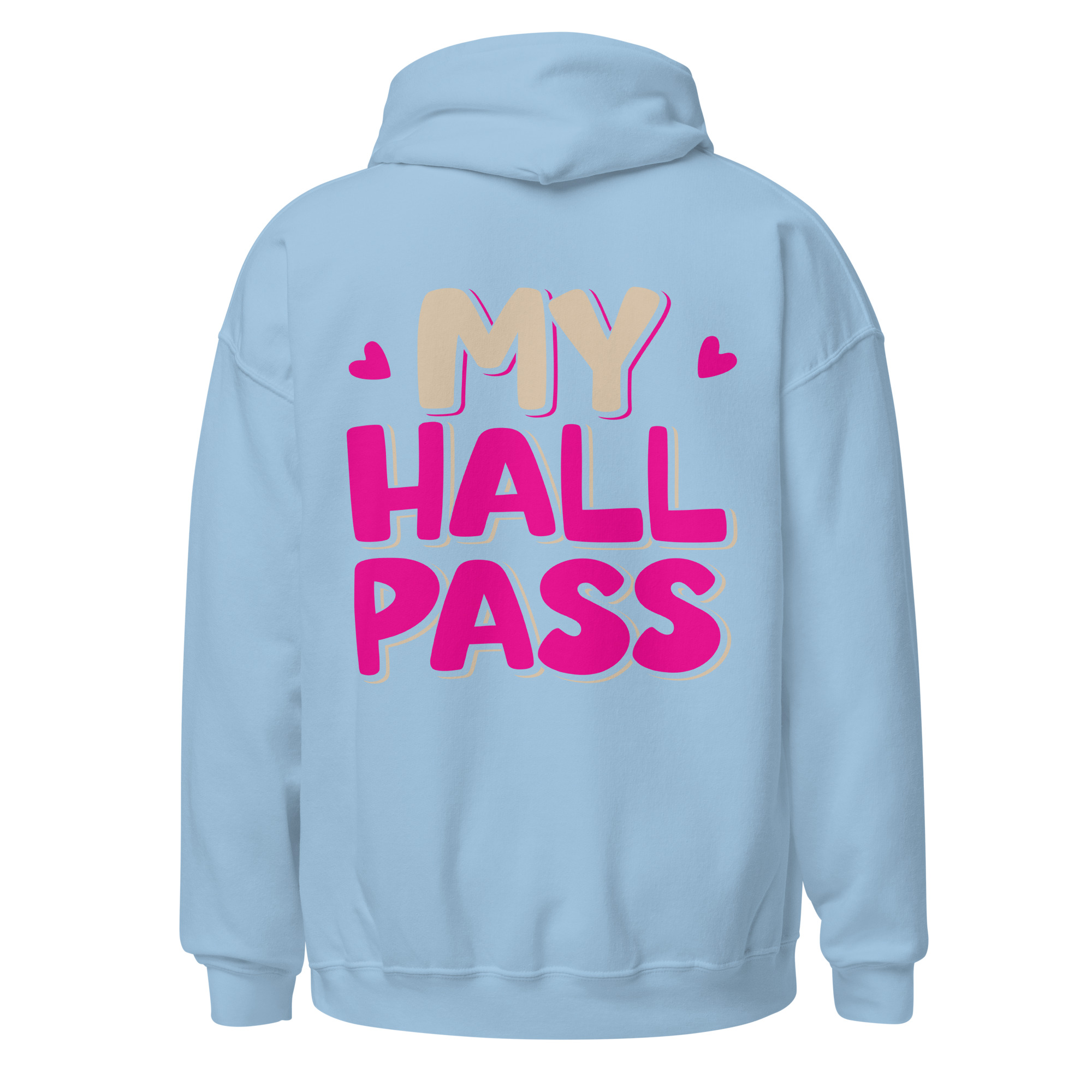 MY HALL PASS ADULT HOODIE - Image 6