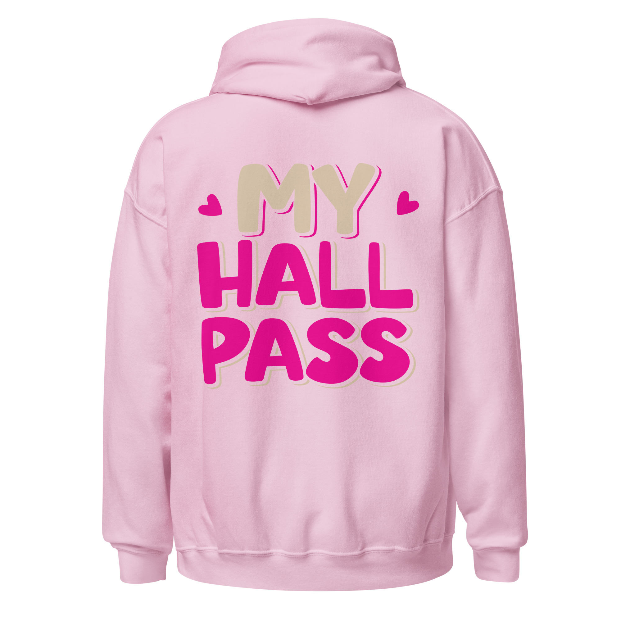 MY HALL PASS ADULT HOODIE - Image 8