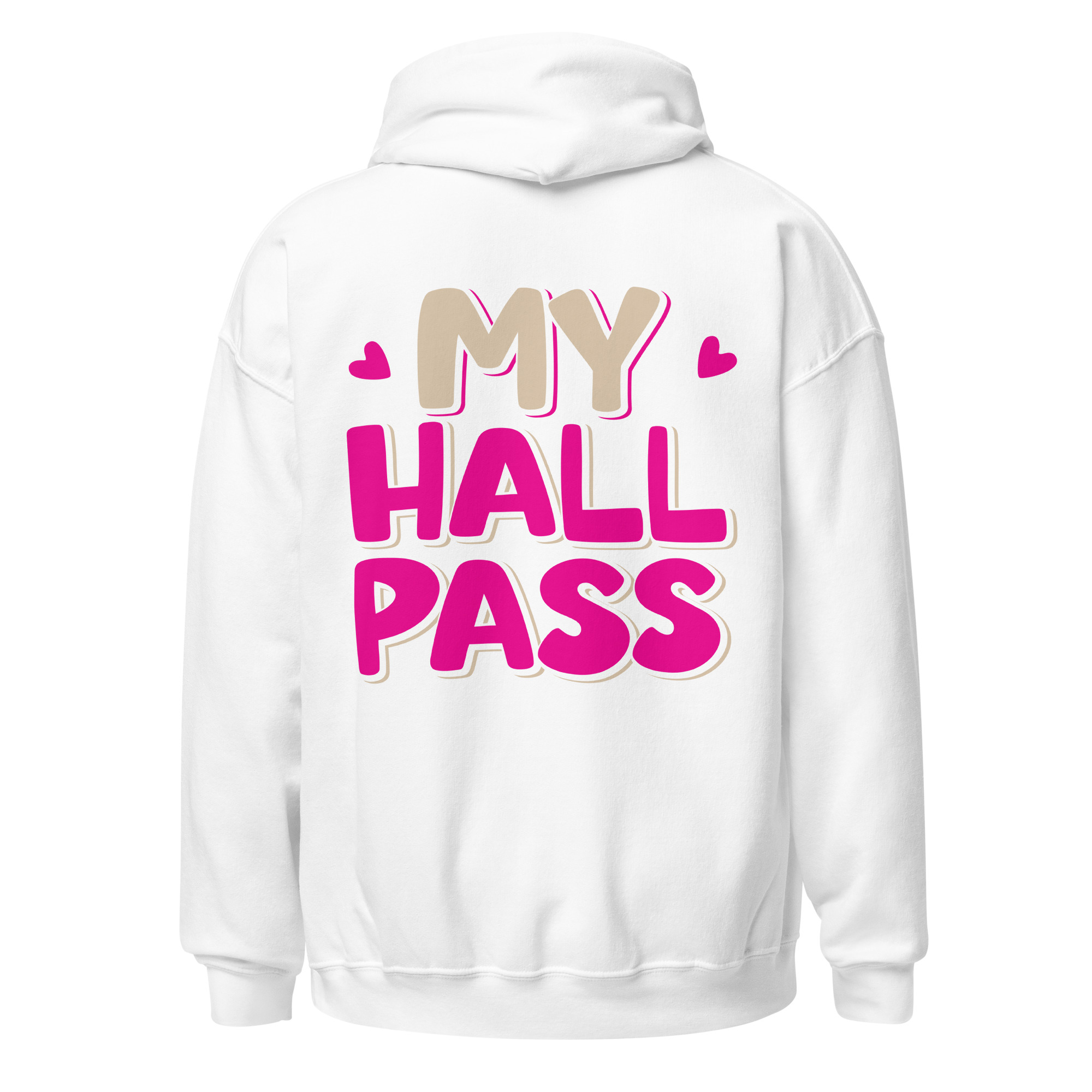 MY HALL PASS ADULT HOODIE - Image 12