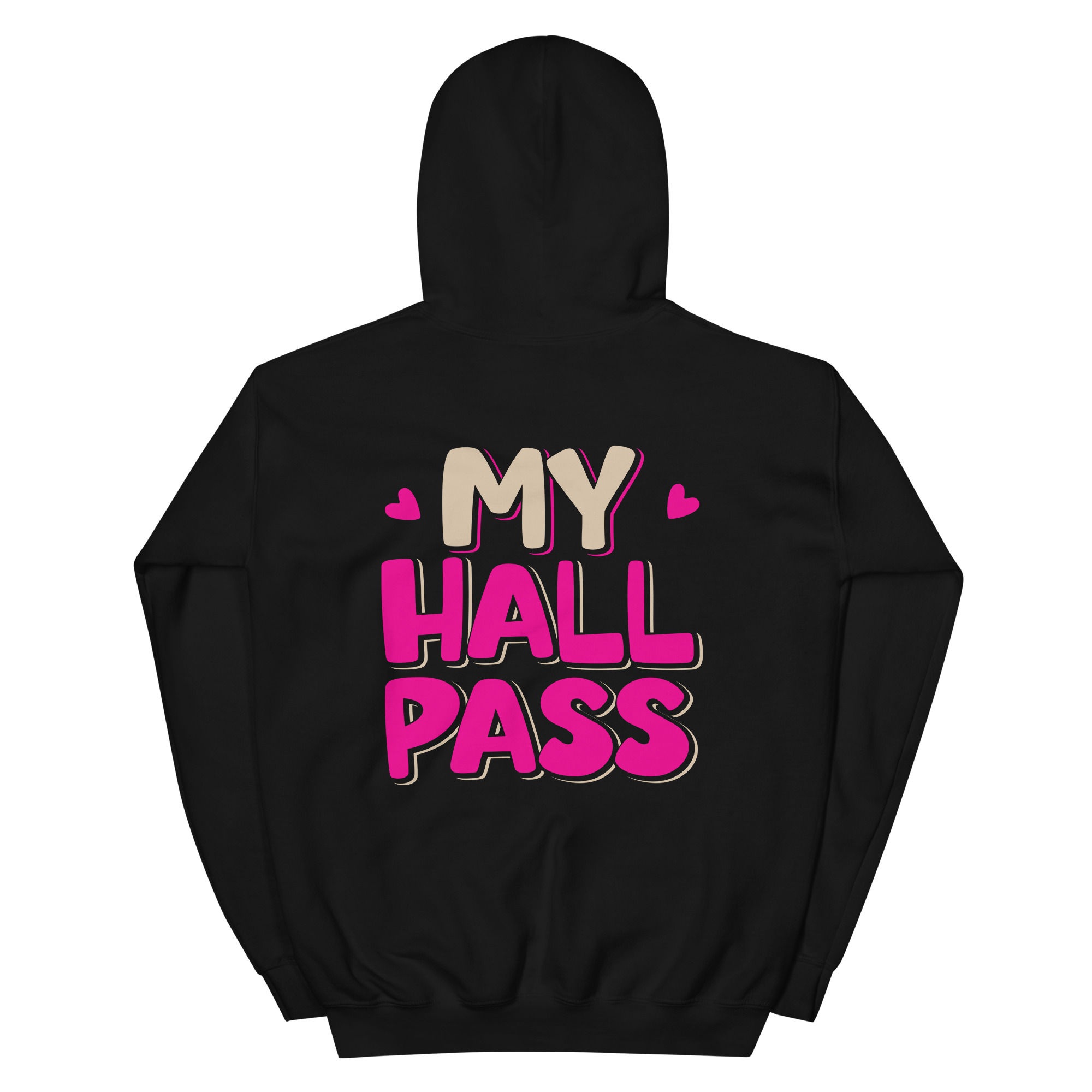 MY HALL PASS ADULT HOODIE - Image 8